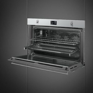 Smeg SFP9395X1 90cm Classic Pyrolytic Single Oven, Stainless Steel - Image 5