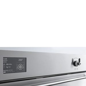 Smeg SFP9395X1 90cm Classic Pyrolytic Single Oven, Stainless Steel - Image 7