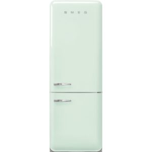 Smeg FAB38RPG5 70cm 50s Style Right Hand Hinge Fridge Freezer, Pastel Green