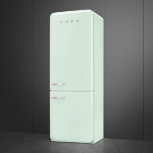 Smeg FAB38RPG5 70cm 50s Style Right Hand Hinge Fridge Freezer, Pastel Green - Image 4