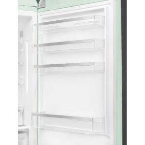 Smeg FAB38RPG5 70cm 50s Style Right Hand Hinge Fridge Freezer, Pastel Green - Image 8