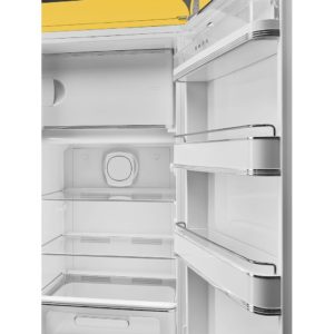 Smeg FAB28RYW5 60cm 50s Style Right Hand Hinge Fridge with Icebox, Yellow - Image 3