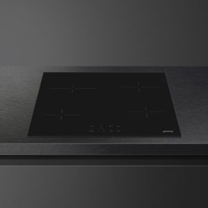 Smeg SE264TD1 60cm 4 Zone Straight Edge Glass Ceramic Hob with Touch - Image 5