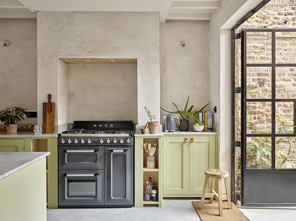 Smeg TR103GR 100cm Victoria Dual Fuel Range Cooker, Slate Grey - Image 9