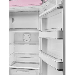 Smeg FAB28RPK5UK Retro Tall Fridge with Ice Box - Pink - Image 4