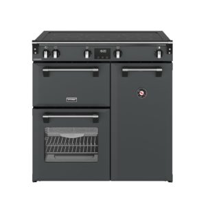 Stoves RCA RICH 90Ei TCH 90cm Richmond Electric Induction Touch Range Cooker - Anthracite