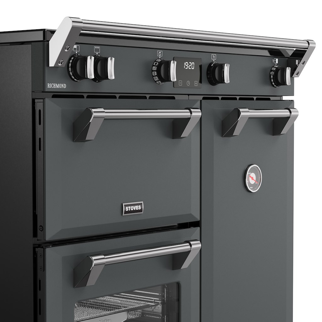 Stoves RCA RICH 90Ei TCH 90cm Richmond Electric Induction Touch Range Cooker - Anthracite - Image 7