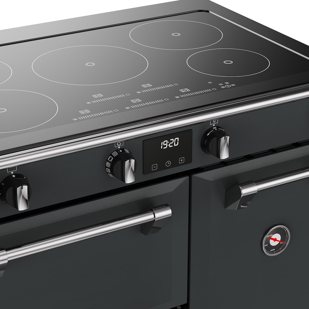 Stoves RCA RICH 90Ei TCH 90cm Richmond Electric Induction Touch Range Cooker - Anthracite - Image 8