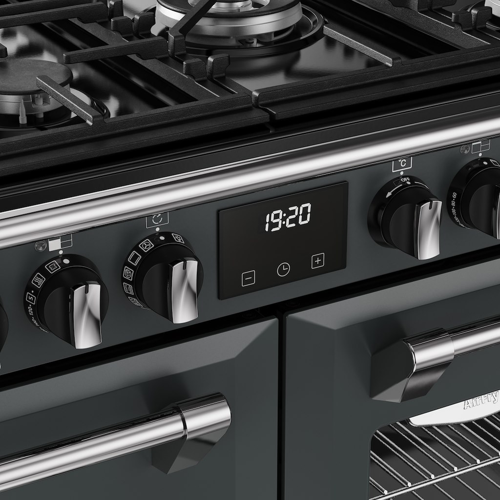 Stoves RCA RICH 110DF 110cm Richmond Dual Fuel Range Cooker - Anthracite - Image 8