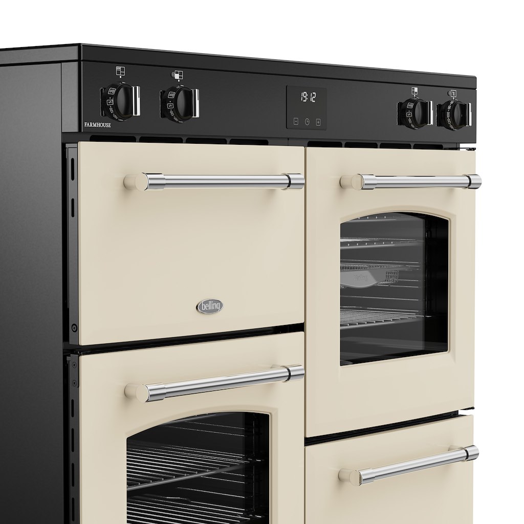 Belling RCA FARMHOUSE 100Ei 100cm Electric Induction Touch Range Cooker - Cream - Image 7