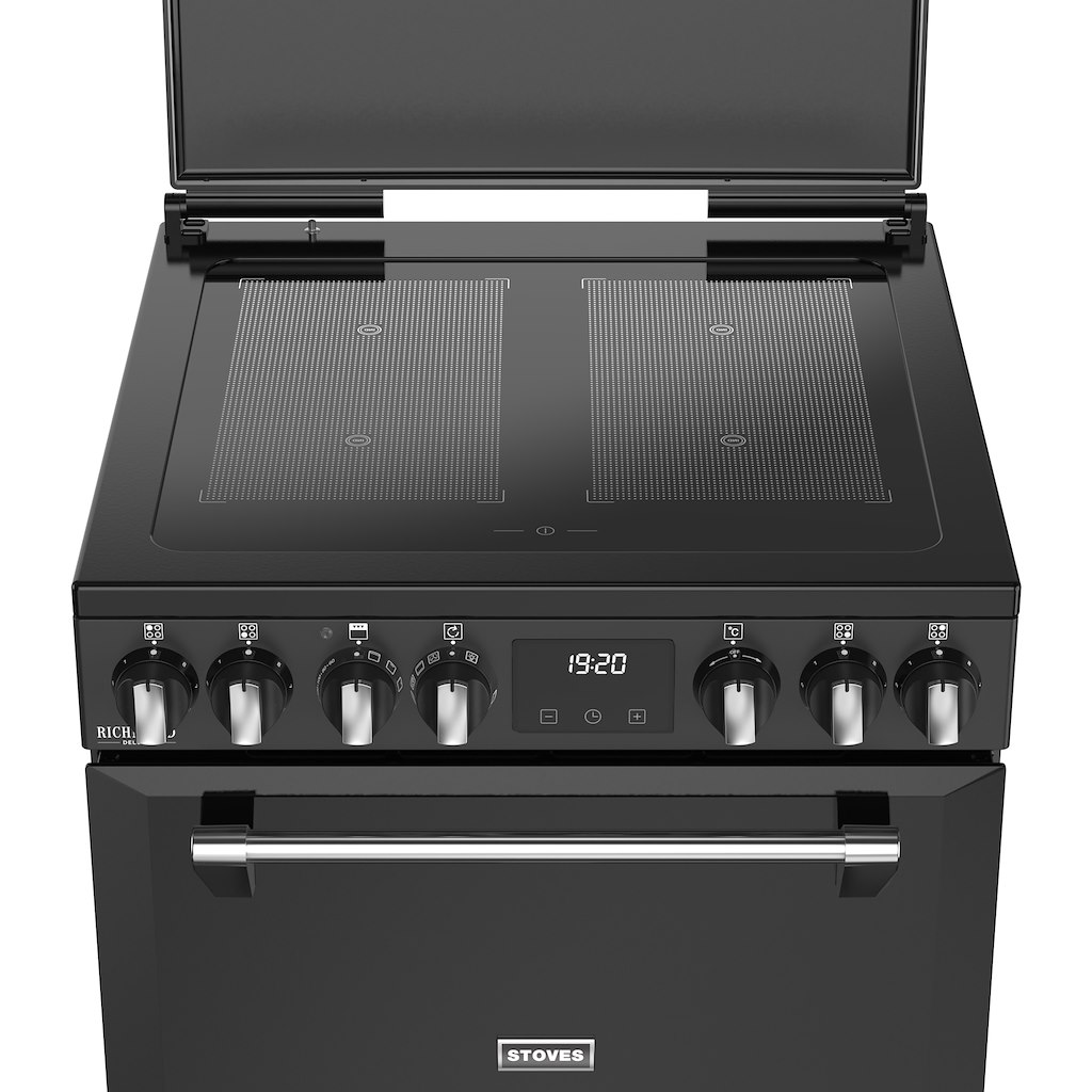 Stoves DX MRA RICH 60Ei RTY 60cm Richmond DX Electric Induction Rotary Cooker - Black - Image 4