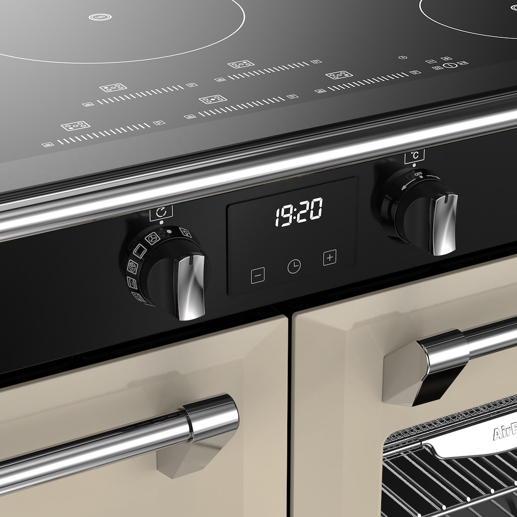 Stoves RCA RICH 100Ei TCH 100cm Richmond Electric Induction Touch Range Cooker - Cream - Image 8