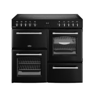 Belling RCA FARMHOUSE 100E 100cm Electric Ceramic Range Cooker - Black