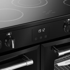 Belling RCA FARMHOUSE 100E 100cm Electric Ceramic Range Cooker - Black - Image 8