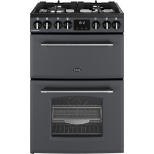 Belling MRA FARMHOUSE 60cm Dual Fuel Cooker with Double Oven - Anthracite