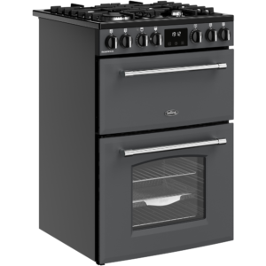 Belling MRA FARMHOUSE 60cm Dual Fuel Cooker with Double Oven - Anthracite - Image 2