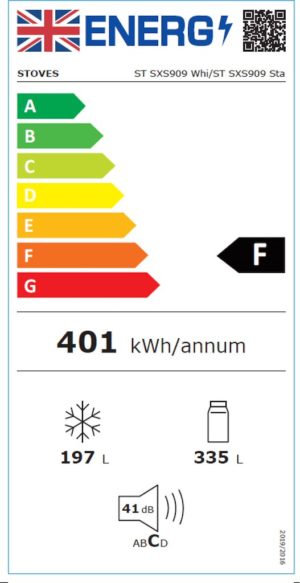 Stoves ST SXS909 Sta American Style Fridge Freezer - Image 3