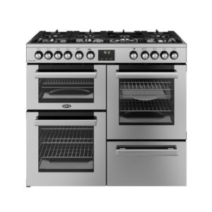 Belling RCA COOKCENTRE 100DF 100cm Dual Fuel Range Cooker - Stainless Steel