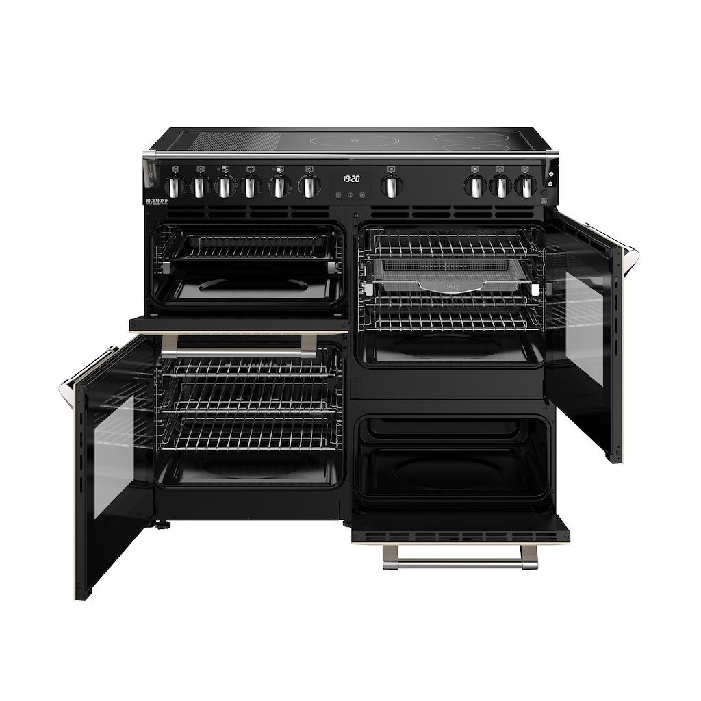 Stoves DX RCA RICH 100Ei RTY 100cm Richmond DX Electric Induction Rotary Range Cooker - Cream - Image 3