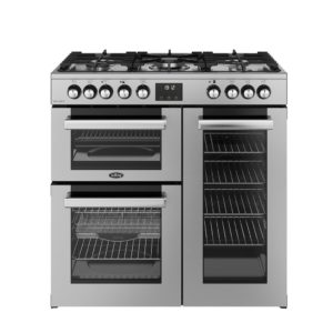 Belling RCA COOKCENTRE 90DF 90cm Dual Fuel Range Cooker - Stainless Steel