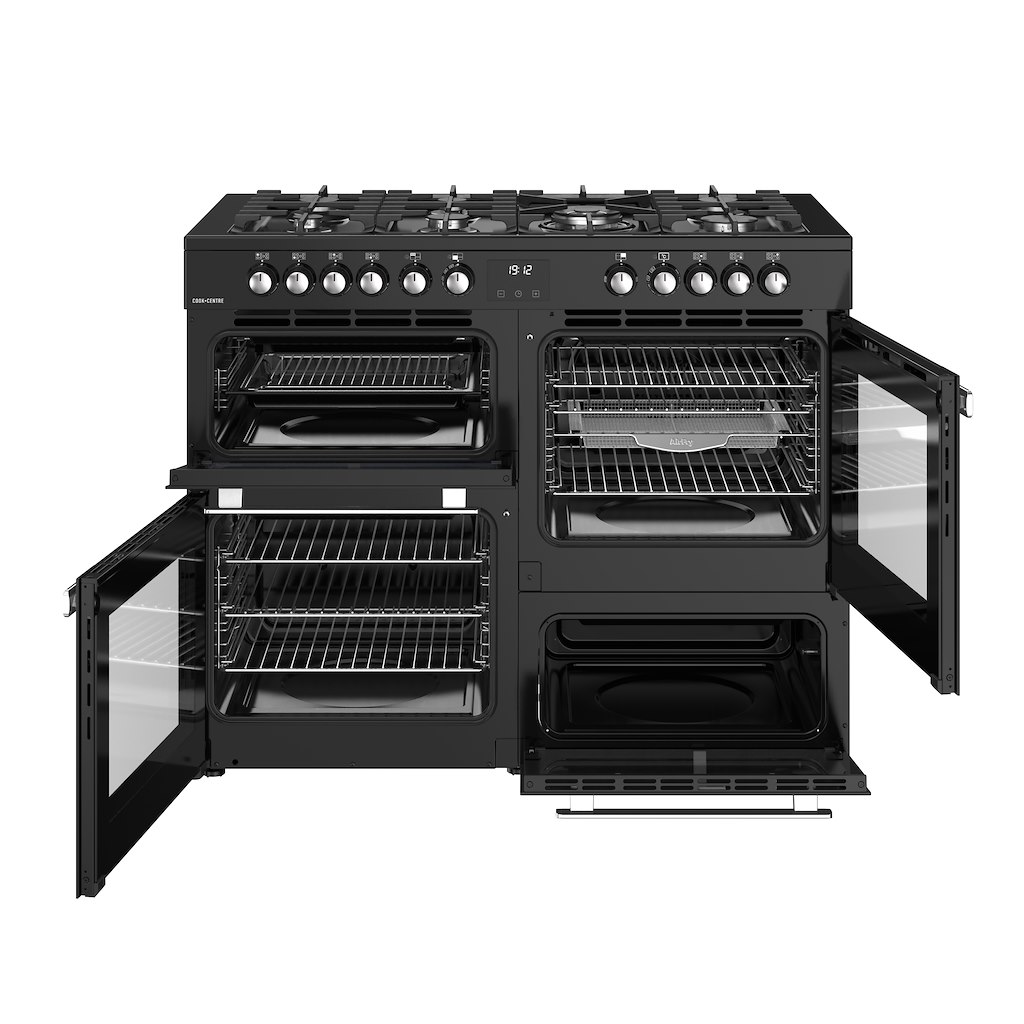 Belling RCA COOKCENTRE 110DF 110cm Dual Fuel Range Cooker - Black - Image 3