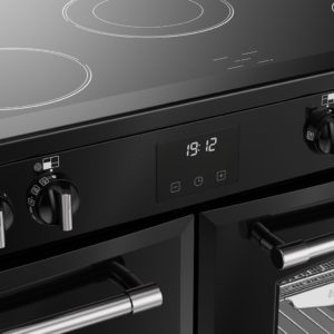 Belling RCA FARMHOUSE 110E 110cm Electric Ceramic Range Cooker - Black - Image 8