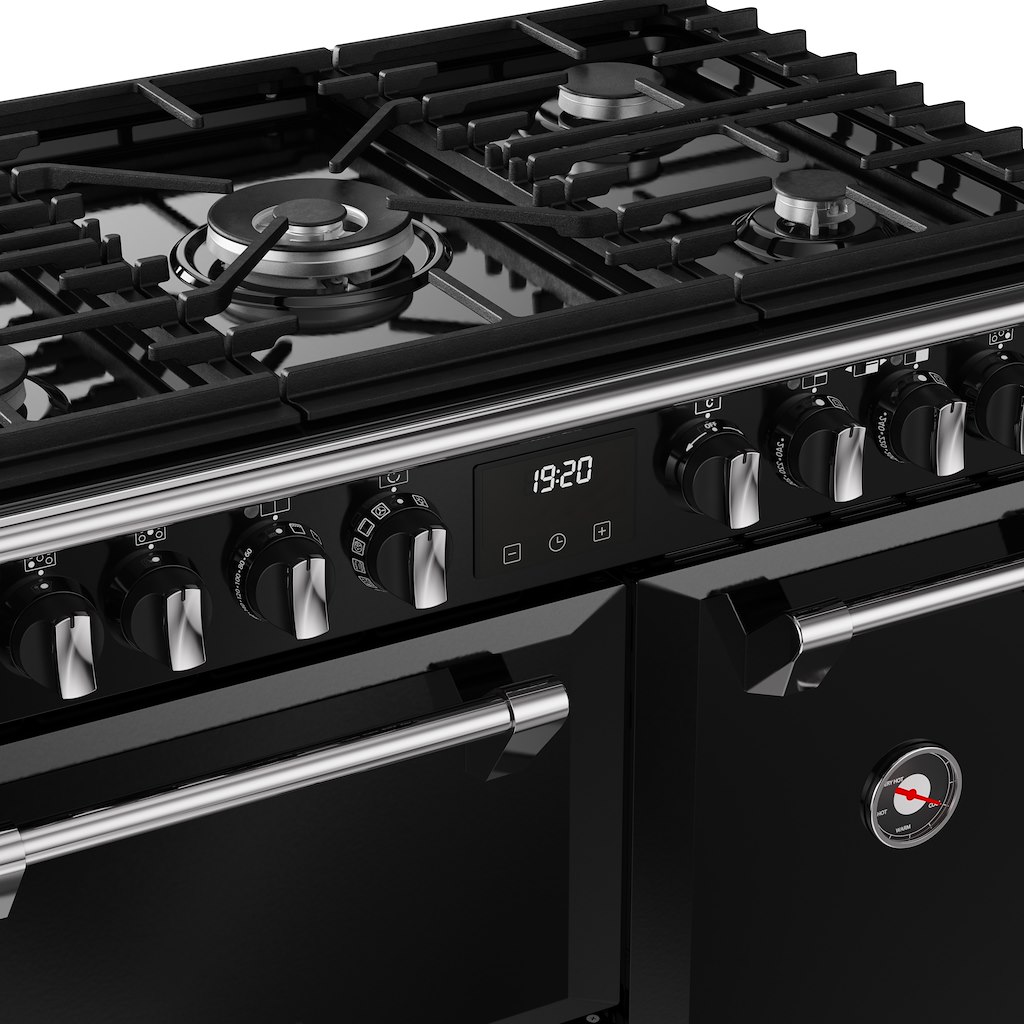 Stoves DX RCA RICH 90DF 90cm Richmond DX Dual Fuel Range Cooker - Black - Image 8