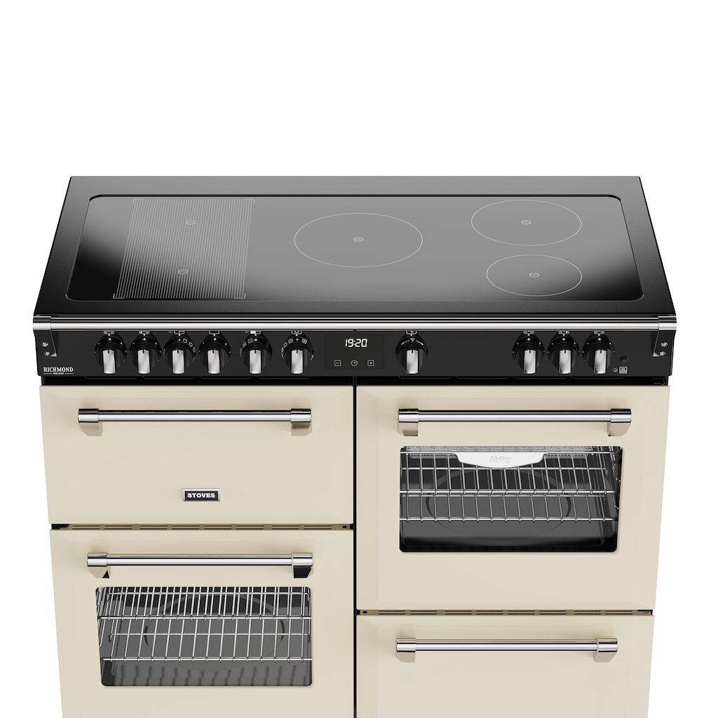 Stoves DX RCA RICH 110Ei RTY 110cm Richmond DX Electric Induction Rotary Range Cooker - Cream - Image 4