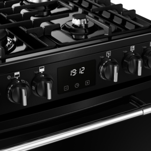 Belling MRA FARMHOUSE 60cm Dual Fuel Cooker with Double Oven - Black - Image 5