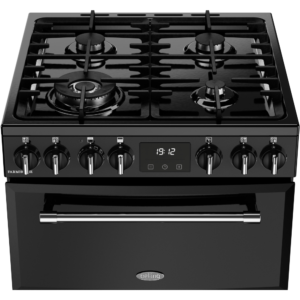 Belling MRA FARMHOUSE 60cm Dual Fuel Cooker with Double Oven - Black - Image 6