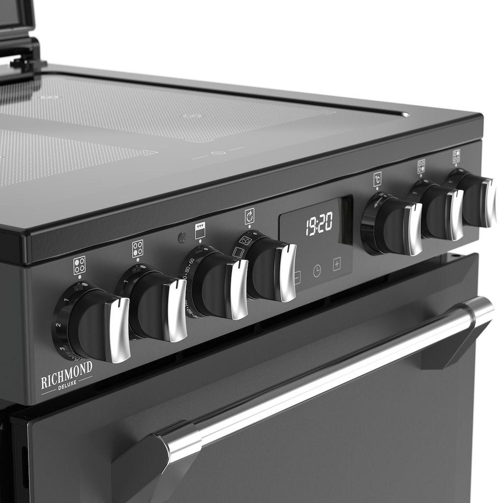 Stoves DX MRA RICH 60Ei RTY 60cm Richmond DX Electric Induction Rotary Cooker - Anthracite - Image 6
