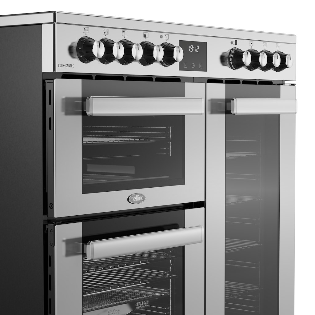 Belling RCA COOKCENTRE 90E 90cm Electric Ceramic Range Cooker - Stainless Steel - Image 7