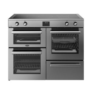 Belling RCA COOKCENTRE 110Ei 110cm Electric Induction Touch Range Cooker - Stainless Steel