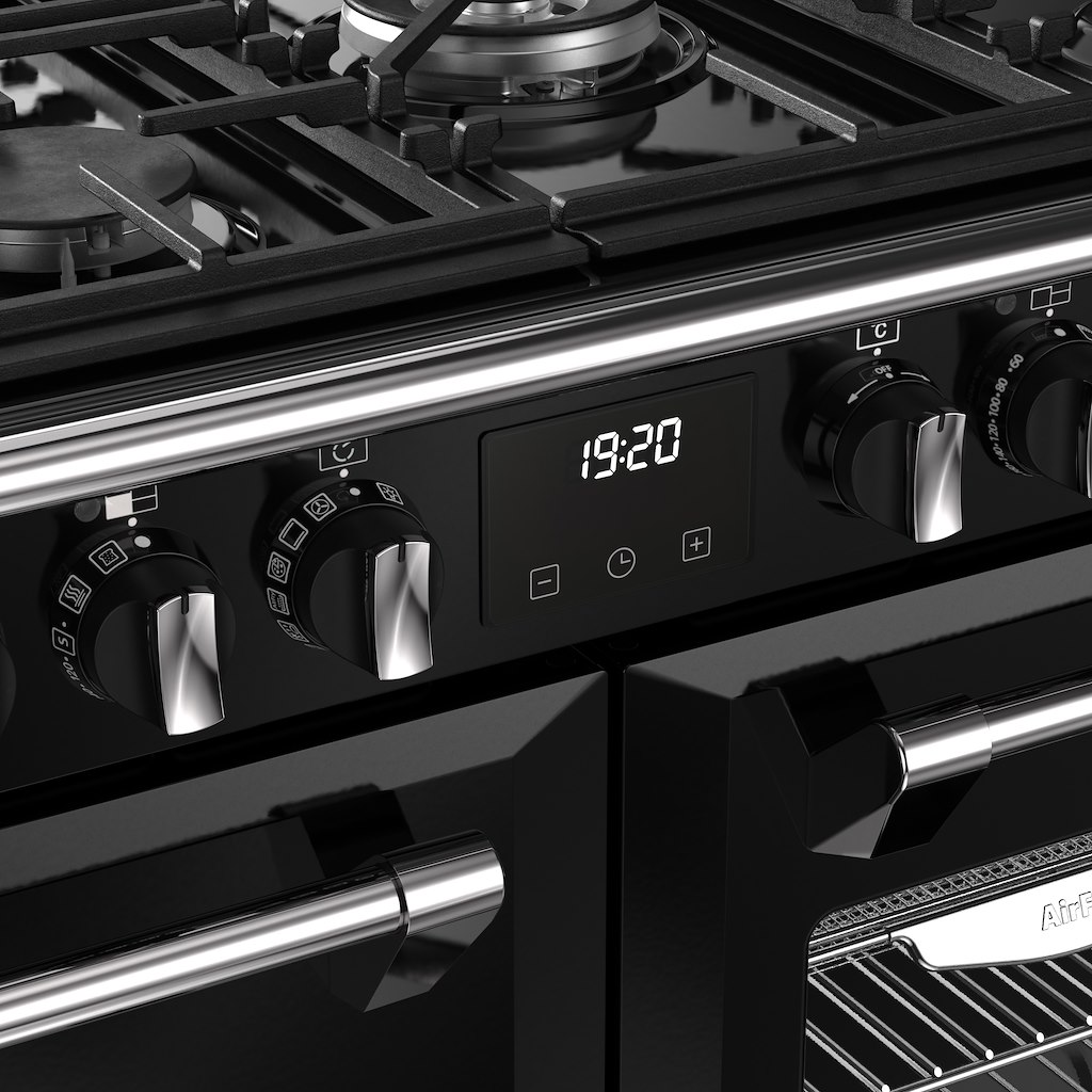 Stoves RCA RICH 100DF 100cm Richmond Dual Fuel Range Cooker - Black - Image 8
