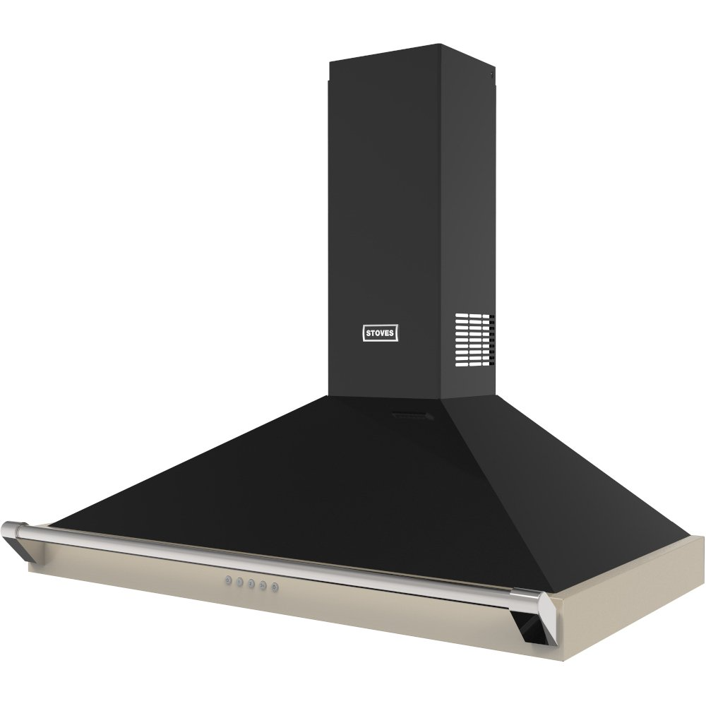 Stoves ST RICHMOND CHIM 90PYR CRM 90cm Pyramid Hood - Image 3