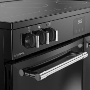 Belling RCA FARMHOUSE 90Ei 90cm Electric Induction Touch Range Cooker - Black - Image 6