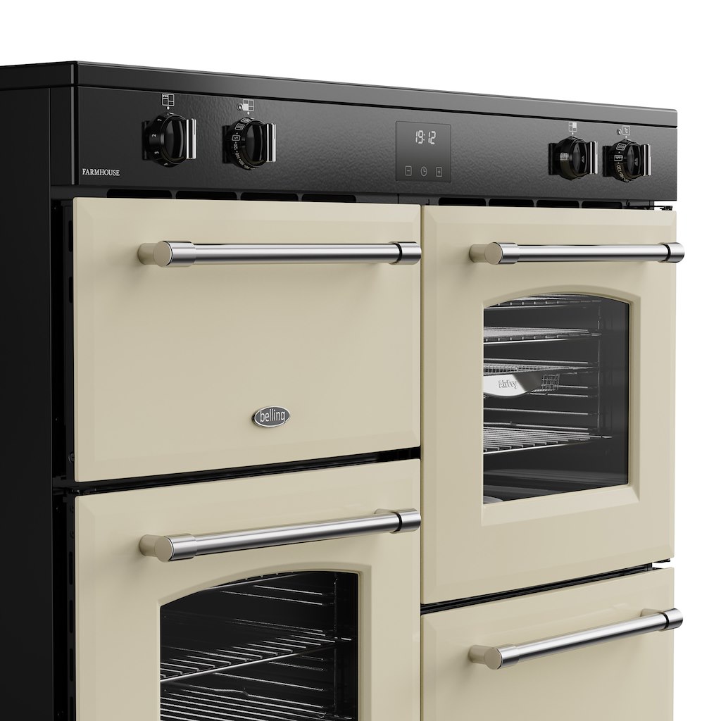 Belling RCA FARMHOUSE 110Ei 110cm Electric Induction Touch Range Cooker - Cream - Image 7