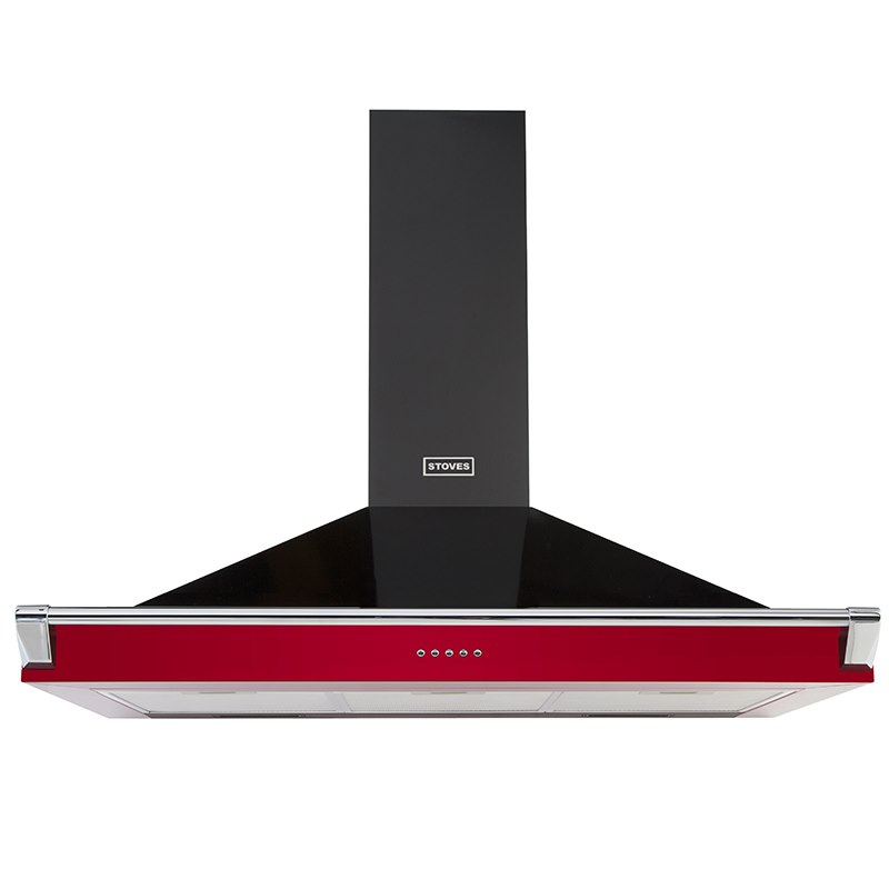 Stoves ST S1100 RICH CHIM RAIL 110cm Hood - Image 3