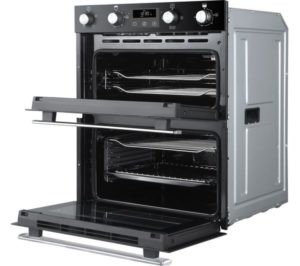 Belling BEL BI702FPCT Blk Built-Under Electric Double Oven - Image 2