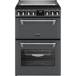 Stoves DX MRA RICH 60DF 60cm Dual Fuel Cooker with Double Oven - Anthracite