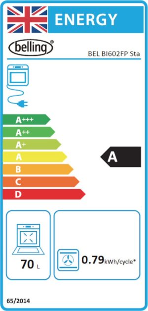 Belling BEL BI602FP Sta Built-In Single Electric Oven - Image 9