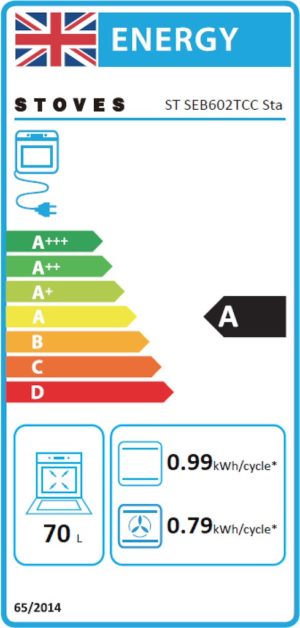 Stoves ST SEB602TCC Sta Built In Single Electric Oven - Image 9