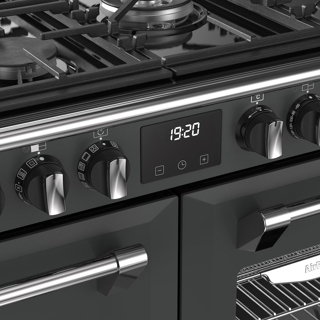 Stoves RCA RICH 100DF 100cm Richmond Dual Fuel Range Cooker - Anthracite - Image 8
