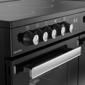 Belling RCA COOKCENTRE 90E 90cm Electric Ceramic Range Cooker - Black - Image 6