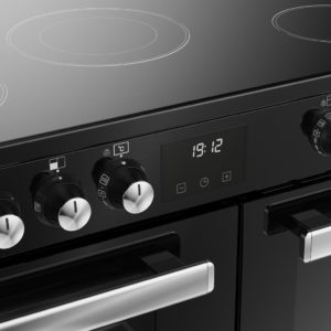 Belling RCA COOKCENTRE 90E 90cm Electric Ceramic Range Cooker - Black - Image 8