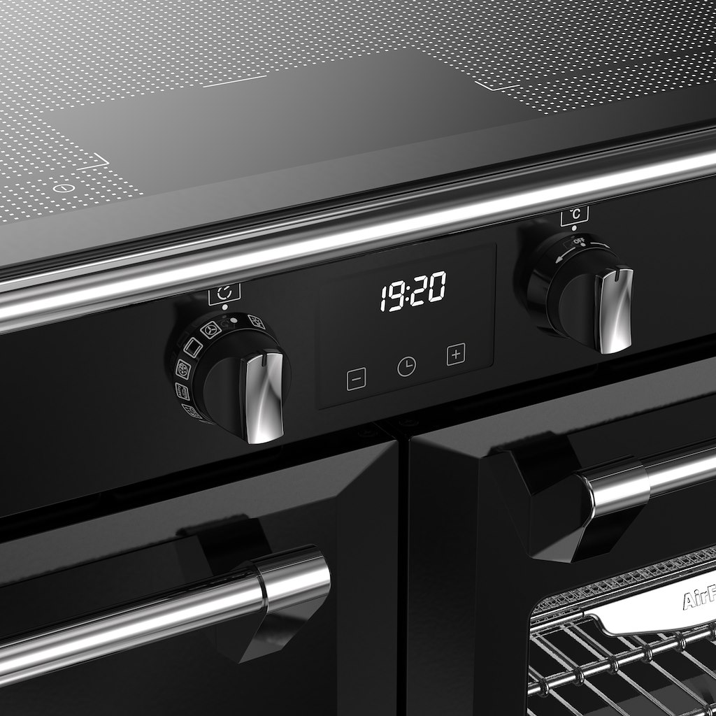 Stoves DX RCA RICH 100Ei ZLS 100cm Richmond DX Electric Induction Zoneless Range Cooker - Black - Image 7