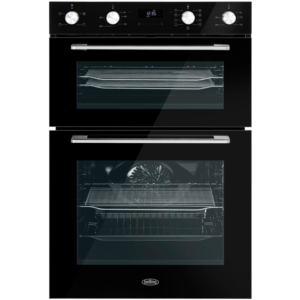 Belling BEL BI903MFC BLK Built In Double Oven with Catalytic Liners