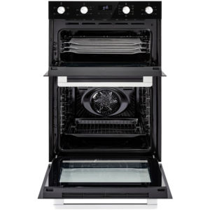 Belling BEL BI903MFC BLK Built In Double Oven with Catalytic Liners - Image 2