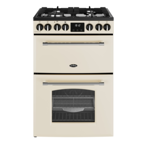 Belling MRA FARMHOUSE 60cm Dual Fuel Cooker with Double Oven - Cream