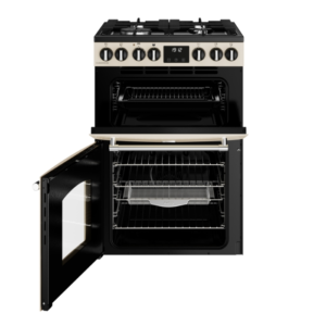 Belling MRA FARMHOUSE 60cm Dual Fuel Cooker with Double Oven - Cream - Image 2